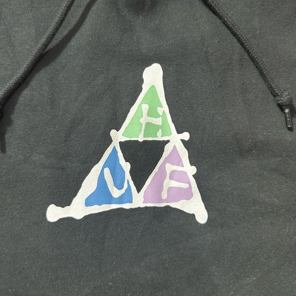 HUF No-Fi Triple Triangle Hoodie - Picture 4 of 5